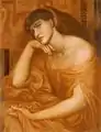 Pénélope vue par le peintre préraphaélite Dante Gabriel Rossetti en 1869.
