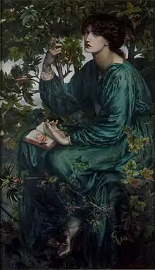 Dante Gabriel Rossetti, The Day Dream, 1880.