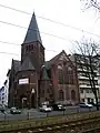 Église évangélique de l' Avent dans la Danziger Strasse.