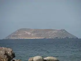 Vue de l'île, depuis l'île de Seymour Nord.