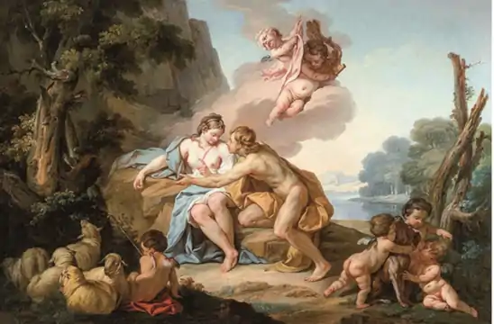 Daphnis et Chloé (1749)Collection privée