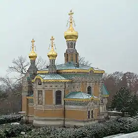 Chapelle russe de Darmstadt