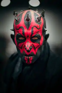 Cosplay de Dark Maul.