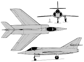 vue en plan de l’avion