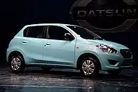 Lancement de la Datsun Go à New Delhi, Inde (avant)