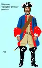 régiment de Dauphin-Étranger cavalerie de 1740 à 1757