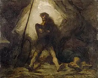 La Veille de Don Quichotte, 1855-1856Musée d'Art contemporain (Bâle)