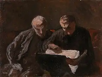 Les Amateurs d'estampes, 1865Kunsthalle de Mannheim