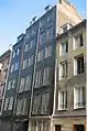 Vieilles maisons de la rue Dauphine au Havre (XVIIe et XVIIIe siècles).