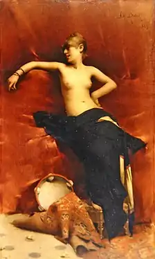 Salomé, danseuse orientale (1885), localisation inconnue.