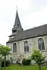 L'église Saint-Martin et son ancien cimetière, à Dave