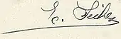 signature de David-Edgard Sèches