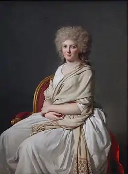 David, Portrait de la comtesse de Sorcy-Thélusson, 1790, Neue Pinakothek