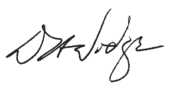 signature de David Dodge