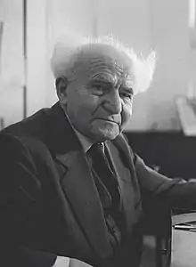 David Ben Gourion, 29 février 1960.