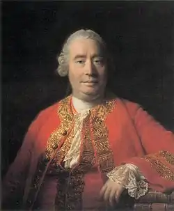 Portrait de David Hume (1711-1776), par Allan Ramsay en 1766.