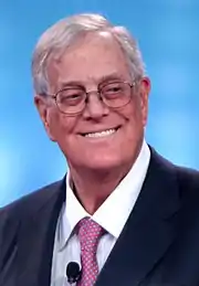 David Koch  2015, 2014, 2011.