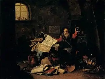 L'Alchimiste, années 1640