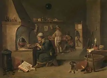 L'Alchimiste (XVIIe siècle), Musée royal des beaux-arts d'Anvers