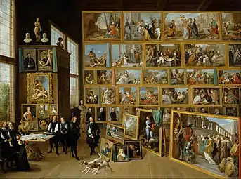 Le Gouverneur Léopold-Guillaume et sa collection de tableaux à Bruxelles (vers 1650-1652), Musée d'histoire de l'art de Vienne, Autriche