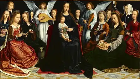 6. Vierge entre les Vierges, musée des Beaux-Arts, Rouen.