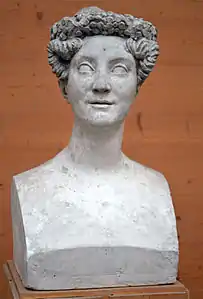 David d'Angers, Mademoiselle Mars (1825), plâtre, Angers, galerie David d'Angers.