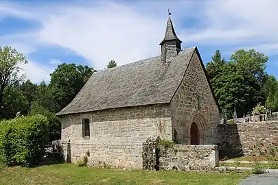 La chapelle du cimetière.