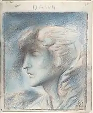 Dawn (Head of Hypnos) (après 1870), New York, Metropolitan Museum of Art.