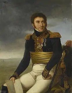 Portrait d'un général français.