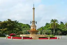 Fontaine DeSoto à Coral Gables.