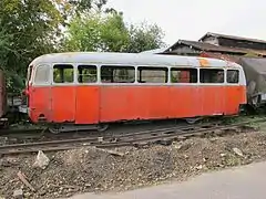 L'autorail  De Dion Bouton ND 202 préservé par le MTVS.