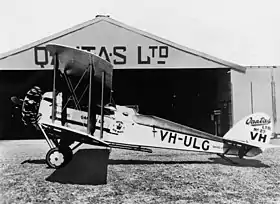 Un DH.50J de Qantas.