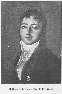 Mathieu de Lesseps (1771-1832)