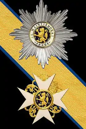Ordre du Lion d'or de la Maison de Nassau