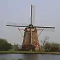 Le moulin De Zwaan d'Ouderkerk-sur-l'Amstel.