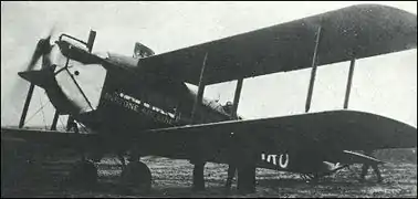 Un de Havilland DH.18A}}