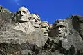 Mont Rushmore, George Washington est à gauche