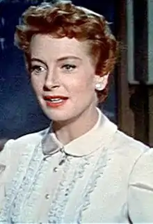 L'actrice Deborah Kerr dans le film Elle et lui en 1957.
