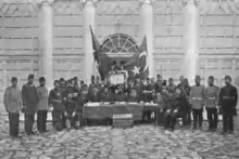 Déclaration au palais : chefs arméniens, grecs et musulmans, 1909