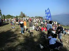 Aire de décollage, côté public