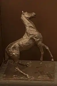 Cheval se cabrant, Sofia, galerie nationale des beaux-arts.