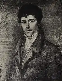 Charles de Steuben portrait de Delacroix (non daté).