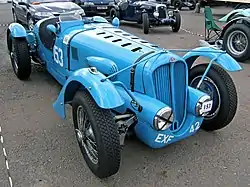 Photo de Delahaye 135 special, roadster de course