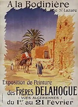 Exposition des frères Delahogue (1908).