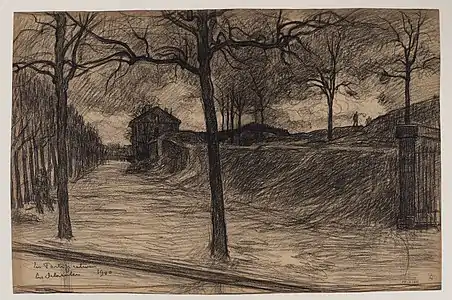 Les fortifications (1900), Petit Palais