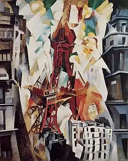 Robert Delaunay (1885-1941) La Tour Eiffel. 1911, Art Institute of Chicago.