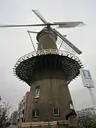 Vue panoramique du moulin.