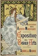 Exposition des beaux-arts de Marseille.