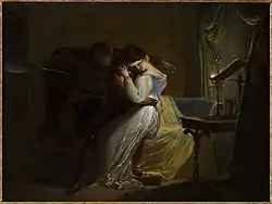 Paolo et Francesca, Paris, musée de la Vie romantique.