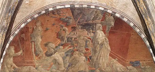 Le Déluge. Basilique Santa Maria Novella